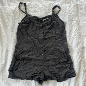 Rhythm Charcoal Gray Top